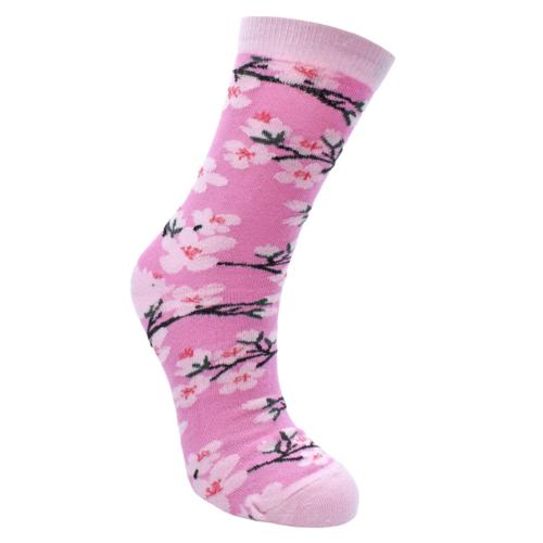 Bamboo Socks Cherry Blossom Shoe Size UK 7-11 Mens Fair Trade Eco