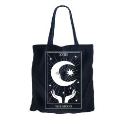 Tote Bag Recycled Cotton Moon 36 x 40cm