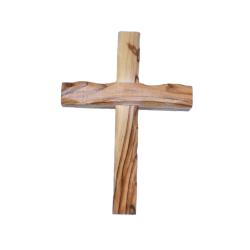Solid cross, olive wood, 8.5 x 12cm