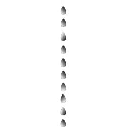 Mobile hanging suncatcher, raindrops