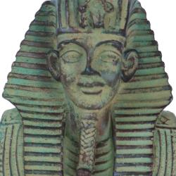 Egyptian Sphinx Green Sandstone 10x8x14cm