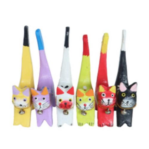 Cat Albesia Wood Assorted Colours