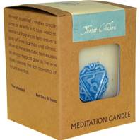 Chakra meditation candle 300g throat