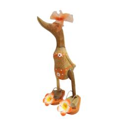 Duck Bikini Orange Bamboo Root 25cm