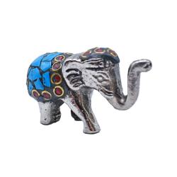 Incense holder, recycled aluminium elephant 5 x 3 x 2cm