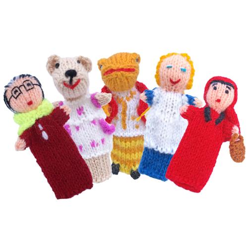 Finger Puppets Children's Stories set of 48