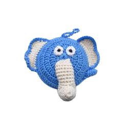 Crochet Tape Measure 150cm Elephant