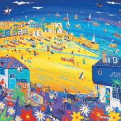 Greetings card "Arty St Ives" 16x16cm