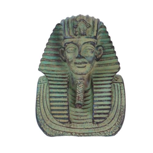 Egyptian Sphinx Green Sandstone 10x8x14cm