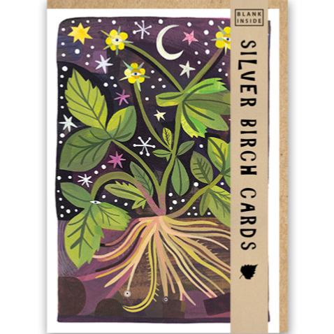 Greetings Card, Wood Avens Mapgoll, 12.5x18cm