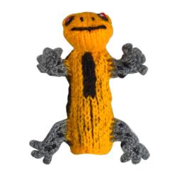 Finger Puppet, Orange Tree Frog