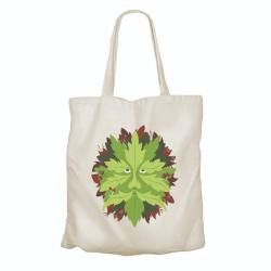 Tote Bag Recycled Cotton Green Man 36 x 40cm