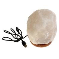 Himalayan salt lamp colour-changing 1.5-2kg approx 15x10cm