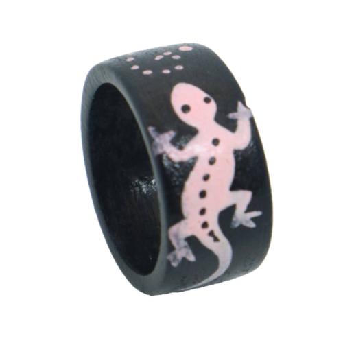 Ring Sonokeling Rosewood, Pink Lizard