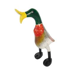 Duck Open Yellow Beak Bamboo Root 25cm