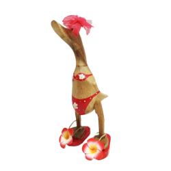 Duck Bikini Red Bamboo Root 25cm