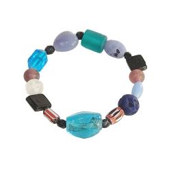 Bracelet Glass Beads Multicoloured