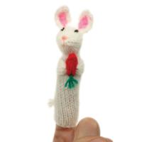 Finger puppet rabbit