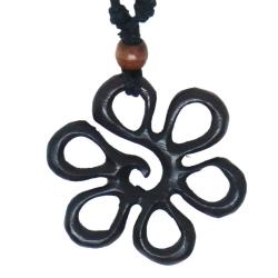 Pendant Sonokeling Rosewood, Flower