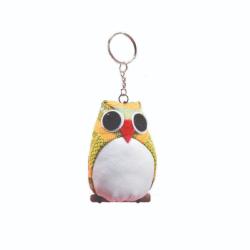 Crochet Keyring Owl Assorted Colours 1 Supplied