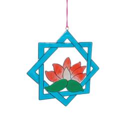 Suncatcher Lotus 15x20cm