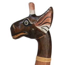 Giraffe Albesia Wood 22cm height