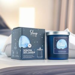 Scented Soy candle Sleep made from Pure Essential Oils