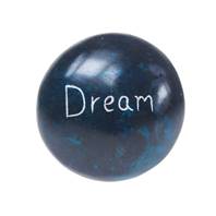 Sentiment pebble round, Dream, turquoise