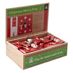 Hanging Worry Doll Christmas Decorations (pack of 60 in display box)