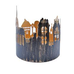 T-lite Holder Metal Die Cut, Holy City 11cm height