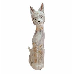 White Cat Albesia Wood 15x6x50cm