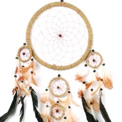 Dreamcatcher natural 20cm and 4 small