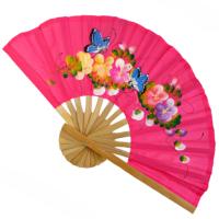 Cotton fan assorted colours 26cm