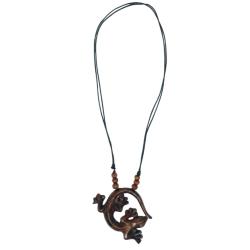 Pendant Sonokeling Rosewood, Lizard