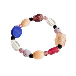 Bracelet Glass Beads Multicoloured