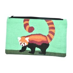 Pencil case, endangered animals - Red Panda 22(L) x 13cms(H)